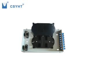 China Metal 8 Port Wall Mounted Distribution Box With Plastic Splice Tray Inside factory