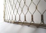 Custom Garden Plant Wire Cable Trellis Netting 304 Stainless Steel Mesh Outdoors