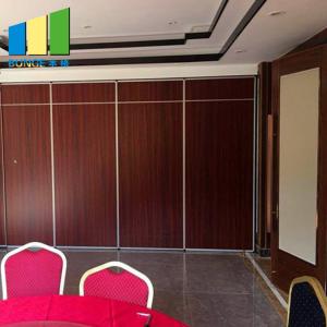 China Thailand Sliding Movable Folding Conference Center Acoustic Room Dividers factory