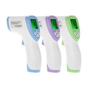 China Tri Color Back Light Digital Laser Infrared Thermometer Low Power Consumption factory