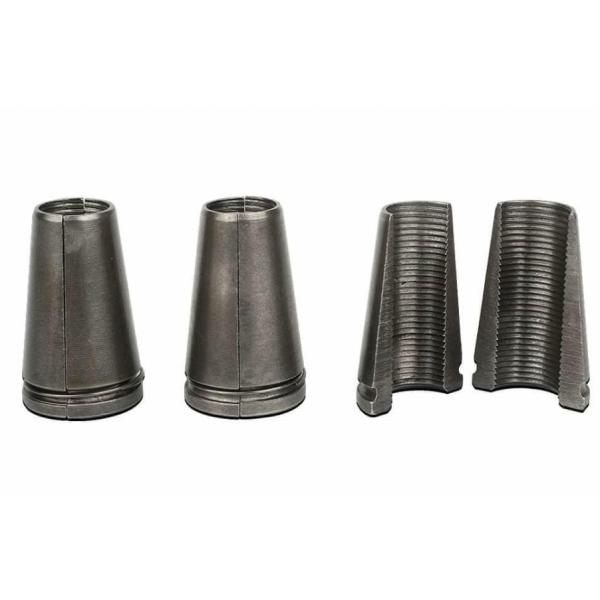 China Alloy Steel Anchorage Component Tensile Strength Post Tension Wedges For Civil Engineering Construction And factory