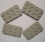 Silicone Rubber Injection Molding Single Sided Suction Cups