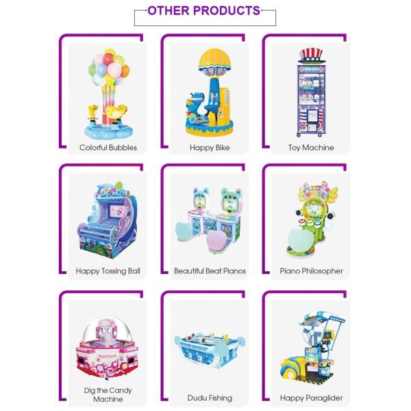 Square Cube Electronic Air Hockey Table Game Machine For 2 Players