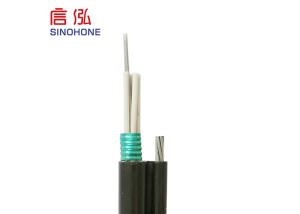 China 2 Core Aerial Self Supporting Outdoor Single Mode Fiber Optic Cable 2 Km Per Roll factory