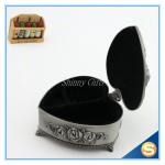 Simple Wholesale Custom Vintage Jewelry Box in Metal