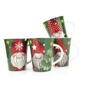 China 3D Animal Modeling Ceramic Coffee Cups 400ml For Breakfast Milk factory