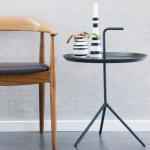 Hay Dlm Round Metal Coffee Table Simple Living Room Furniture Optional Colors