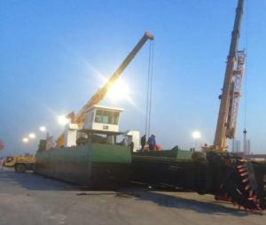 China 600 mm 24 inch Hydraulic Cutter Suction Dredger Equipment For Sand Or Mud Dredging factory