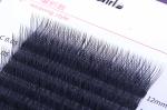 Y Shape Volume Lash Extensions , Natural Black 12mm Eyelash Extensions