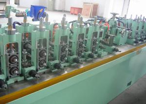 China 18mm OD ERW Carbon Steel Welded Tube Mill Cold Saw Cutting factory