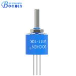 Adjustable Shaft Single Turn Cermet Trimmer Potentiometer 100k