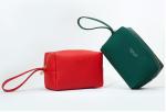 PU Material Fashion Cosmetic Bags , Multi Colored Trendy Makeup Bags