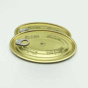 China Aluminum Paste Internal TFS Easy Open End For Canned Fish factory