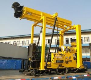 China ZSYX-300T Full Hydraulic Small Water Well Drilling Rig (mud pump draining, trailer type) factory