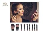 Fiber Imitation wooden handle ODM Face Brush Set