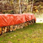 Heavy Duty Waterproof Canvas Poly Tarpaulin Rolls Yarn Count 500D-1500D LDPE