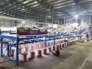 China Wiremac Copper Wire Manufacturing Machine , 50Hz/60Hz Wire Drawing Equipment factory