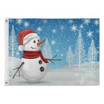 YAOYANG Full Color Custom Polyester Flag Merry Christmas Flag 3x5