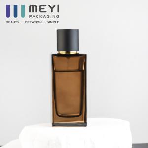 Clear 100Ml Perfume Glass Bottle Crown Little 48pcs/Ctn