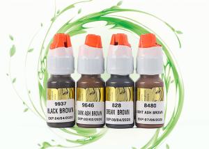 China Slant Oily Semi Permanent Makeup Pigments For Scalp , Areola factory