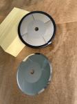 Round HSS Tape Slitting Blades 30 Degrees Carbide Slitter Knives