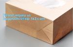 Tin tie tea pouch bag, coffee bean packaging stand up k kraft paper tea paper