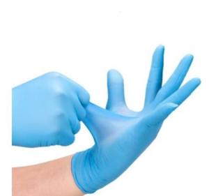 China S/M/L Size Nitrile Examination Gloves Good Isolation Performance / Pvc Medical Gloves factory