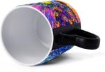 Colorful Peacock Color Changing Mug Ceramic Coffee Heat Sensitive Cup Discolorat