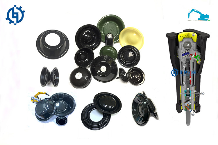 B2007040 Accumulator Diaphragm For MSB Saga-300 Hydraulic Breaker Hammer