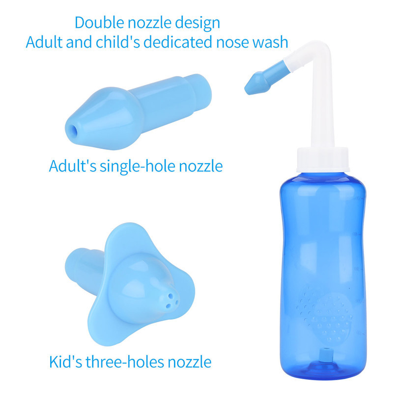 Portable Lightweight Electric Nasal Irrigator Flush ABS Material