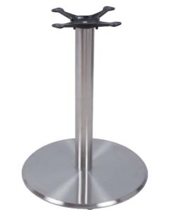 China Bistro Table Base Round Base Height 28'' Stainless Steel Custom made Table base factory