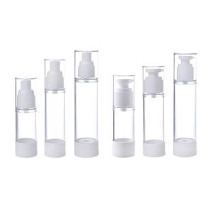 China Airless Travel subpackage bottle for cosmetic liquid and gel factory