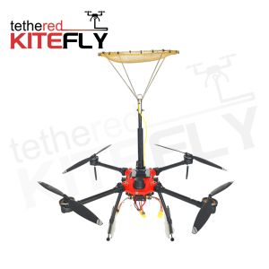 Tethered Drone Wind Turbine Lightning Protection Resistance Detection Device
