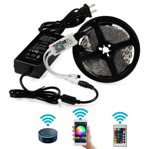 China Waterproof 5M 10M 15M Fiexble Wifi Tape Lights factory