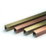 U Shape Curved Tile Trim Ceiling 201 304 316 430 SS Inlay Profile