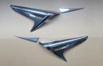 Durable Chrome Headlight Bezels For LEXUS 2015 NX200 / NX300 , Taillight Garnish