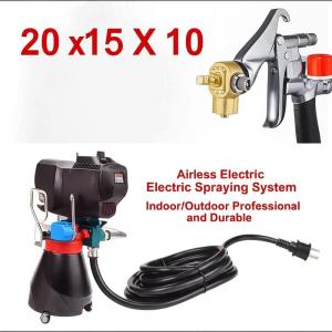 China 20 X 15 X 10 Inches Airless Electric Spraying System Indoor/Outdoor Professional and Durable factory