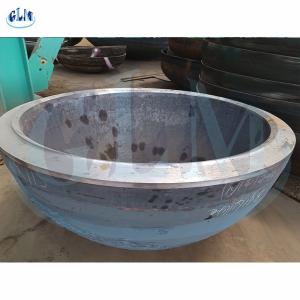 China Carbon Steel Elliptical Dished Head Diameter 900mm Thickness 80mm factory