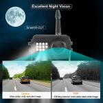 10 Inch Touch Screen 640*360 Wireless Rearview Camera 2 Channel