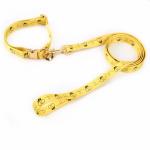 Hardware Print Fray Proof Adjustable Nylon Dog Collar/dog leash/dog harness