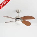 110-240V/50Hz-60Hz Input Voltage LED Outdoor Ceiling Fan with 3 Speeds and IP42