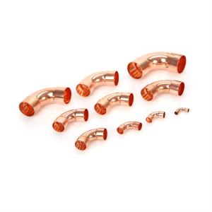 China C70600 Material Copper Nickel Elbow for Pipe Lines Connect in DIN GB ISO JIS Standards factory