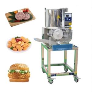 China SUS304 Chicken Nuggets Making Machine 550W Burger Patty Forming Machine factory