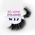 Customized Very Natural False Eyelashes 25MM Length With Packaging Box