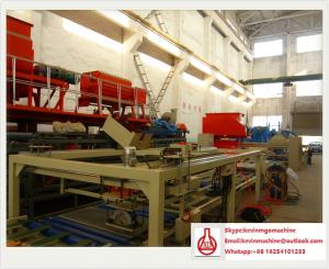 China Construction Material Making Machinery for Mgo / Mgcl / Fiber Glass Mesh Raw Material factory