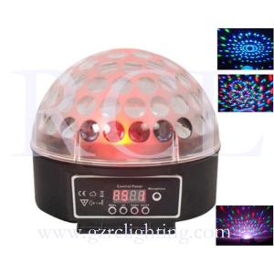 China RGB LED Effects Lighting LED Crystal Ball Light Mini Magic Ball For Disco on sale