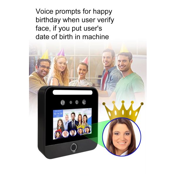 Free SDK Web-Based Cloud Software Biometric System Access Control and Time Attendance Face Recognition