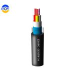 Composite 8 Core Hybrid Fiber Optic Cable Copper Electric Wire G652D Steel Tape