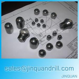 China cemented tungsten carbide buttons for tungsten carbide drill bits factory