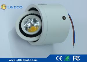 China 3 Watt Track Mounted Spotlights , Surface Mounted Office Lighting 85V - 265V factory